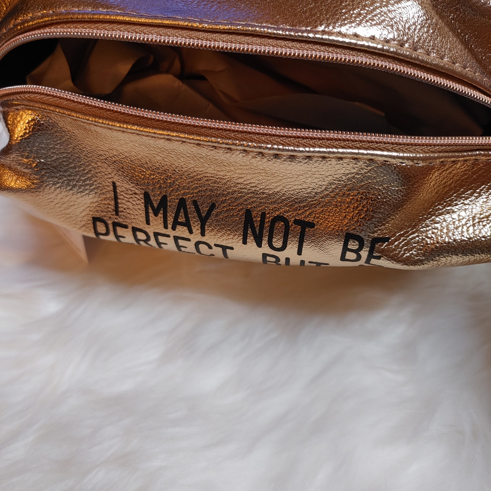 Gold Metallic Women's Bag